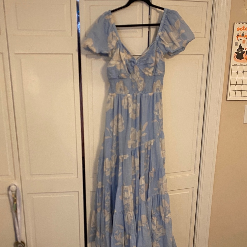 Free PeopleBlue Floral Dress
